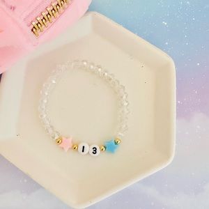 Taylor Swift Eras Tour Lucky 13 Beaded Bracelet ✨